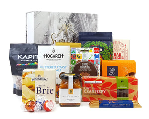 Giftbox with NZ food in front