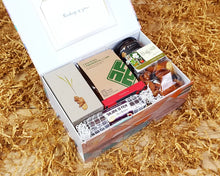 Load image into Gallery viewer, Simply Because Open Giftbox with vegan treats
