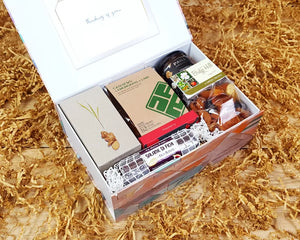 Simply Because Open Giftbox with vegan treats
